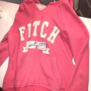 Abercrombie and Fitch pink sweatshirt